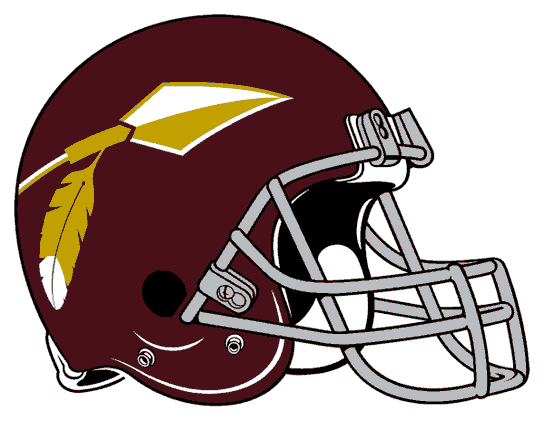 Washington Redskins 1965-1969 Helmet Logo fabric transfer